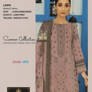 3p lawn luxury embroiderd
