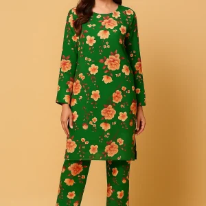 2PC Festive Lawn Suit – Elegant Touch with Premium Print
