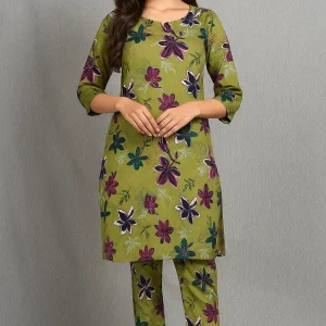 2PC Embroidered Look Lawn Suit – Luxury Detailing for Summer