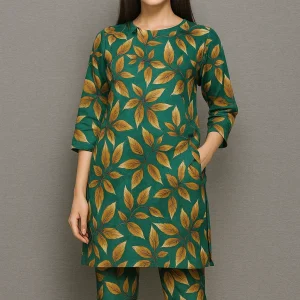 2PC Daily Wear Lawn Suit – Minimal Print & Everyday Comfort